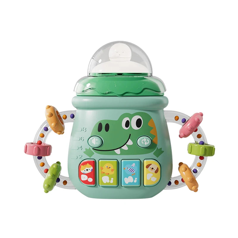 Musical Pacifier Rattle Light Soothing Toy – front view