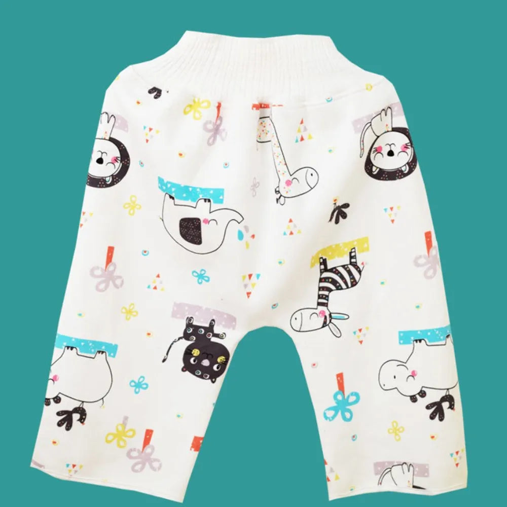 Waterproof Nighttime Diaper Skirt – product front 4 cute prints