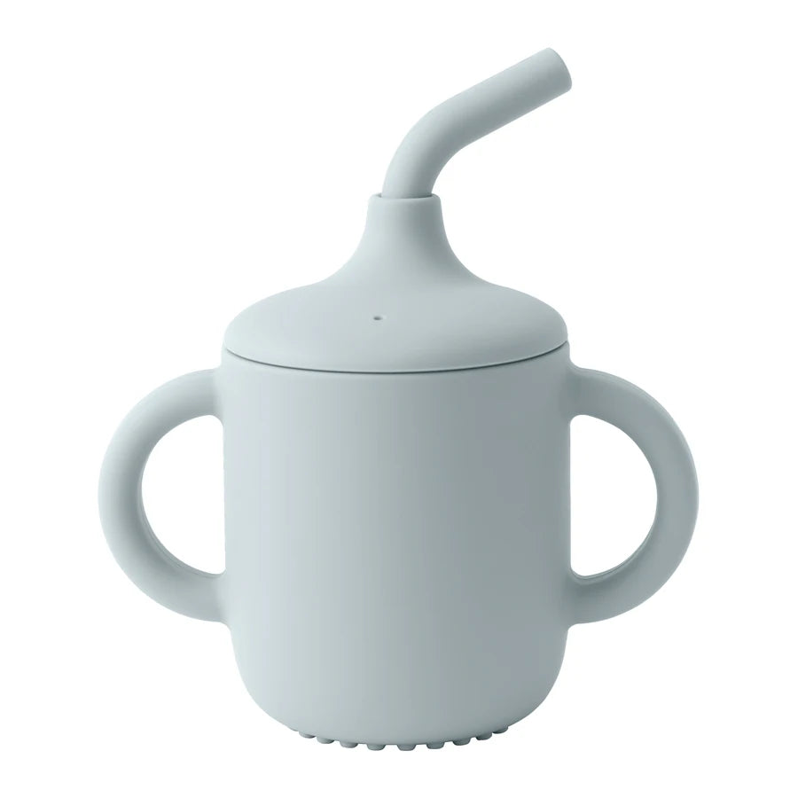 Silicone Sippy Cup 180ml BPA-Free Leakproof Kids