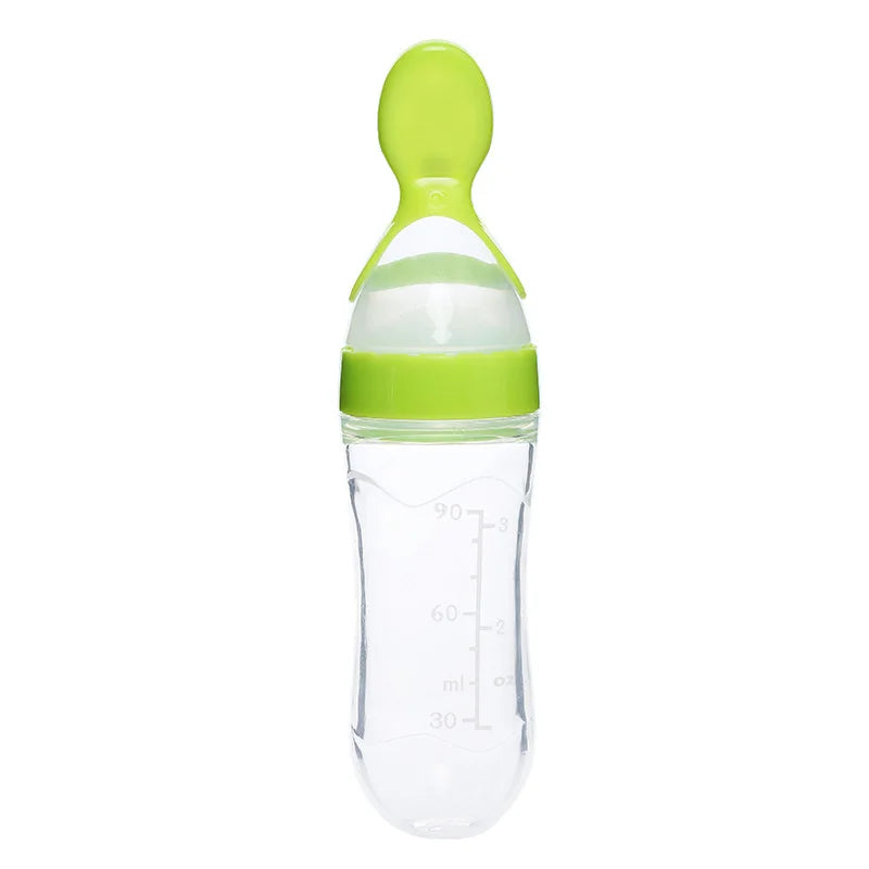 90ML Feeding Bottle Spoon Training Feeder BPA-Free – front view