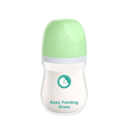 Glass Bottle BPA-Free Anti-Flatulence – dr.Isla glass bottle front