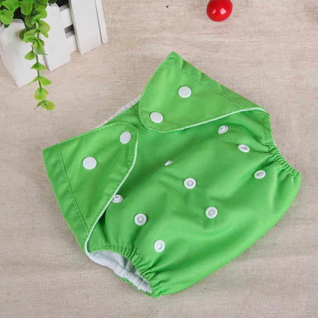 Reusable Pocket Cloth Diaper Adjustable