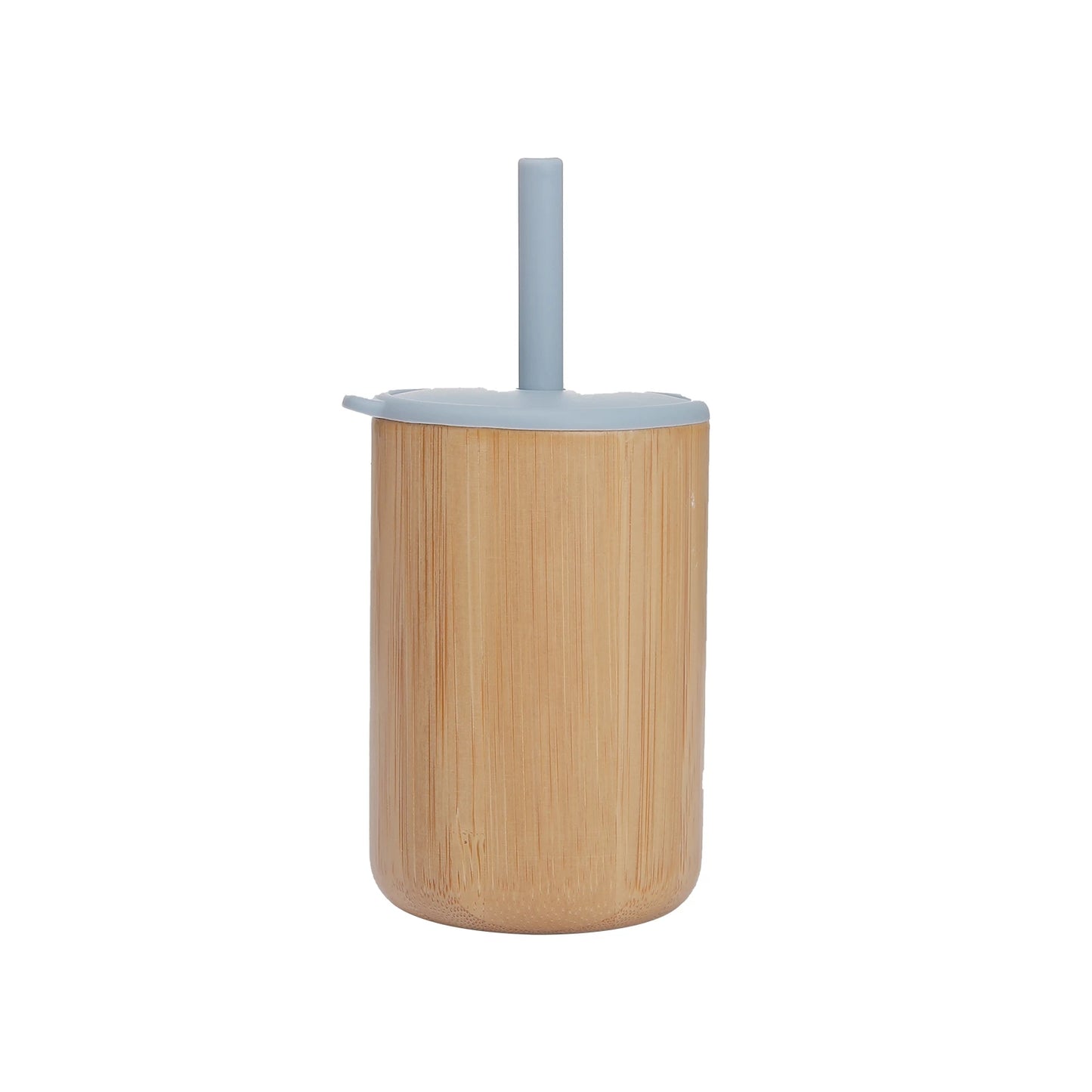 Bamboo Silicone Straw Cup for Kids 150ml – bamboo body
