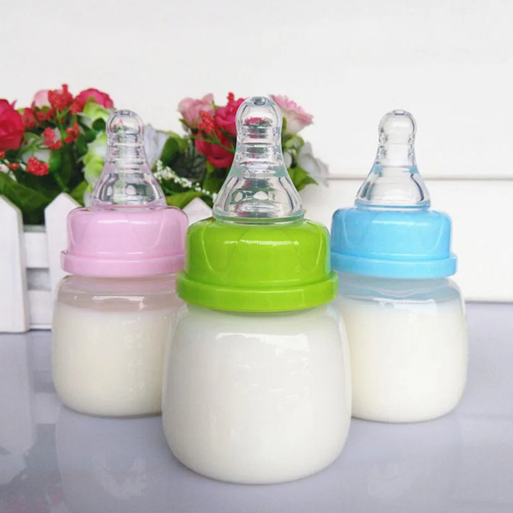 60ML Mini Portable Feeding Bottle BPA-Free – front view
