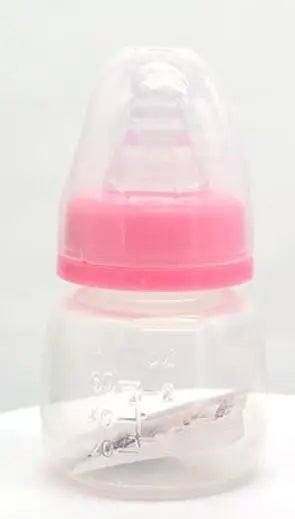 60ML Mini Portable Feeding Bottle BPA-Free – front view