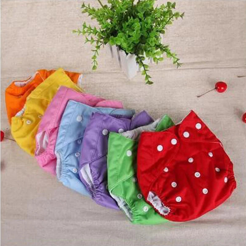 Reusable Pocket Cloth Diaper Adjustable