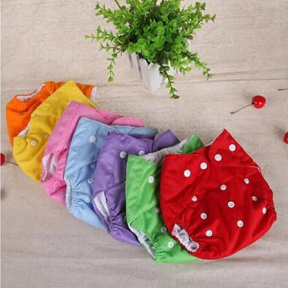 Reusable Pocket Cloth Diaper Adjustable