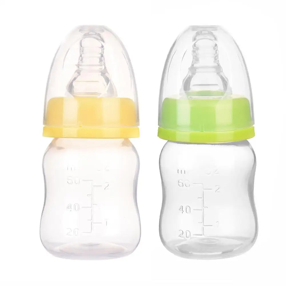 60ML Mini Portable Feeding Bottle BPA-Free – front view