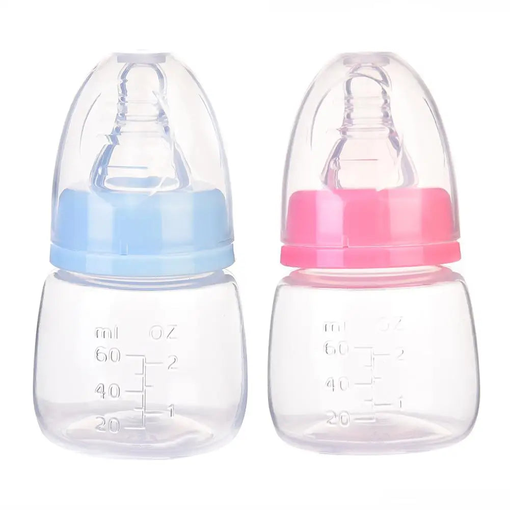 60ML Mini Portable Feeding Bottle BPA-Free – front view