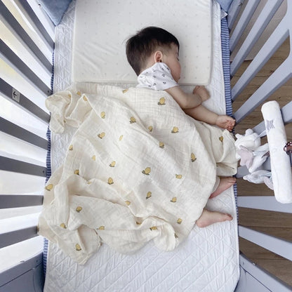 Cotton Muslin Bamboo Swaddle Wrap Cartoon Kids