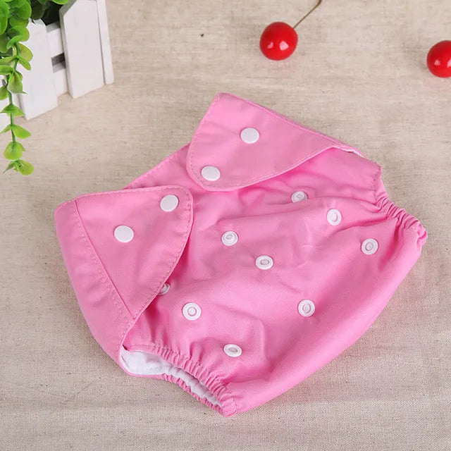 Reusable Pocket Cloth Diaper Adjustable