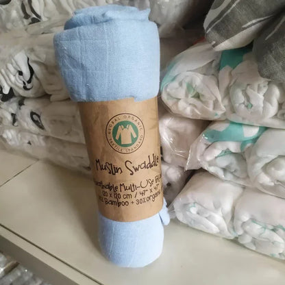 Bamboo Cotton Gauze Burp Cloth 25 Colors Kids