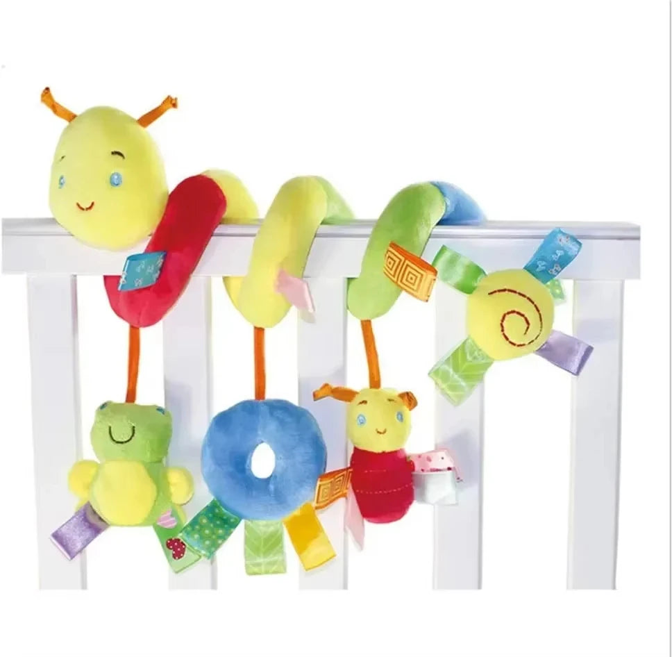 Crib Hanging Spiral Rattle Toy Musical