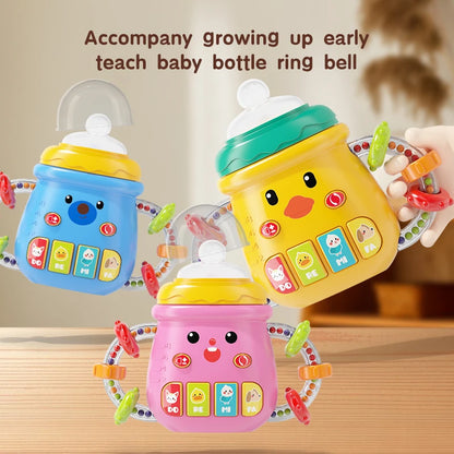 Musical Pacifier Rattle Light Soothing Toy – front view