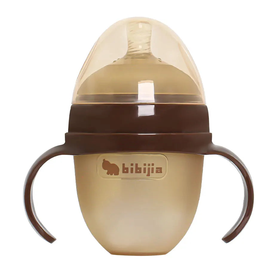 Silicone Bottle with Handle BPA-Free 3 Options – front view