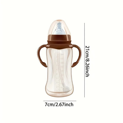 PP Bottle with Handles 210ml – wide mouth design
