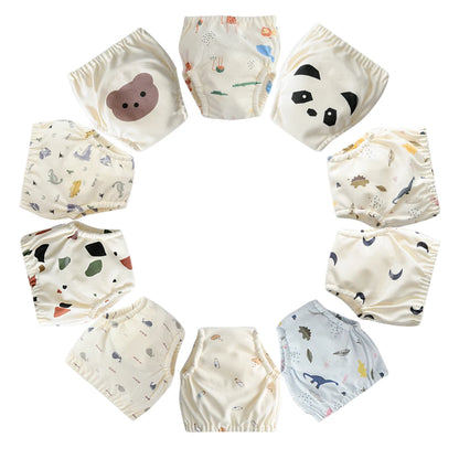 Waterproof Cotton Potty Training Pants 10-Pack – 4-layer construction