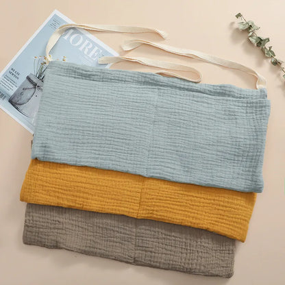 Crib Organizer Hanging Storage Bag 2 Pockets
