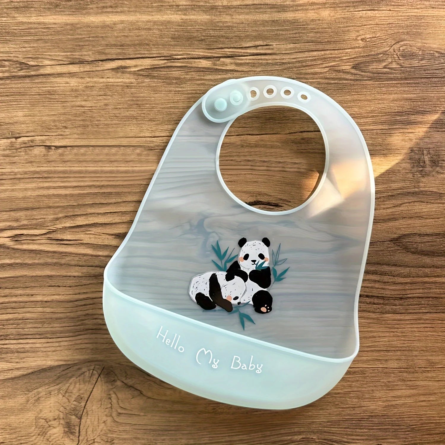 Waterproof Silicone Bib Animal Print 1-3Y
