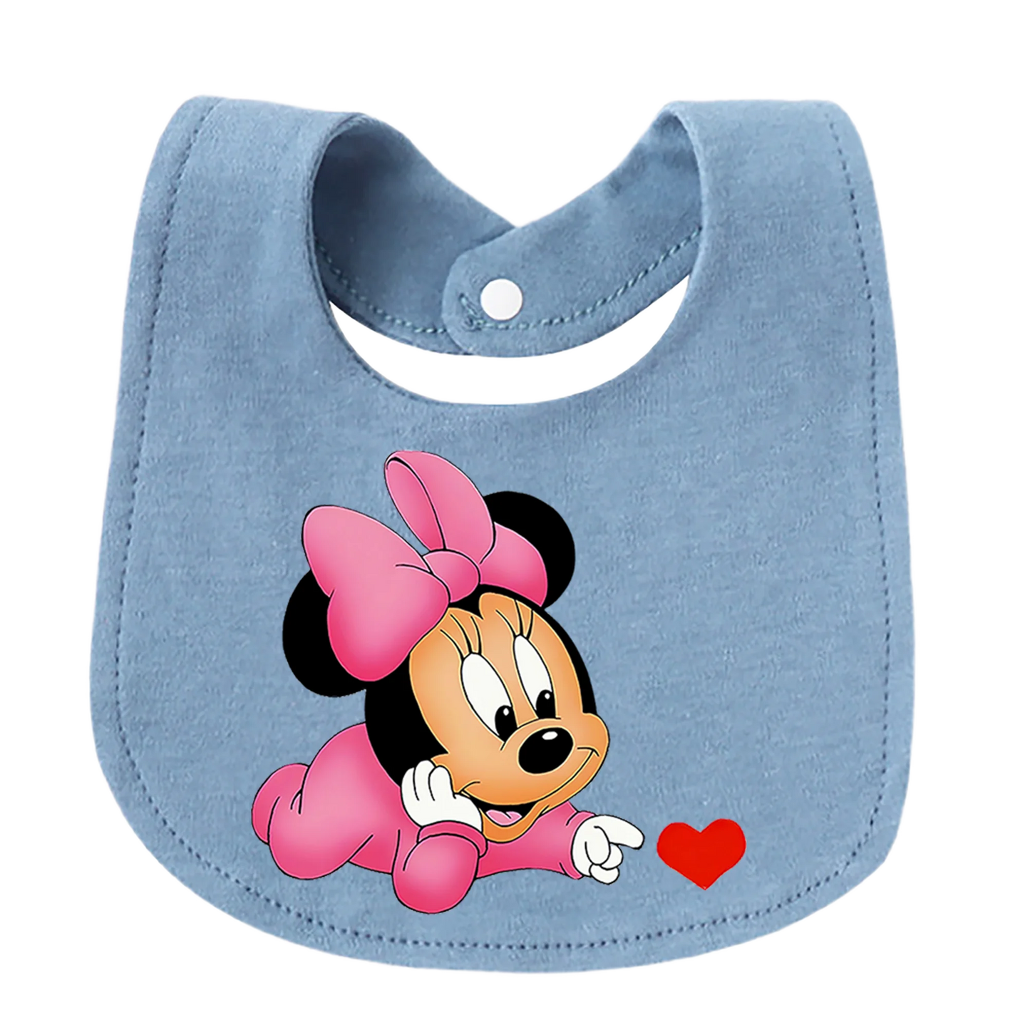 Cotton Cartoon Feeding Bib 0-36 Months