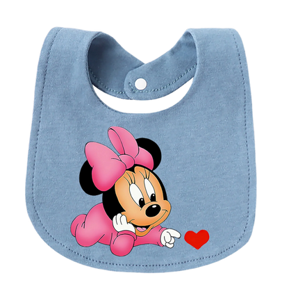 Cotton Cartoon Feeding Bib 0-36 Months