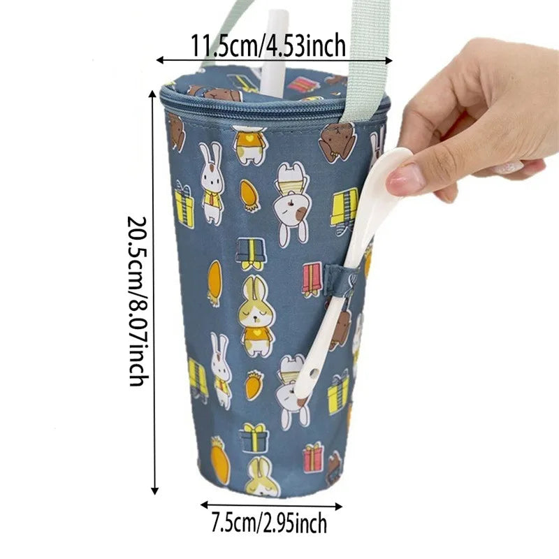 Bottle Thermal Bag 200ml 12 Designs Cartoon – front view