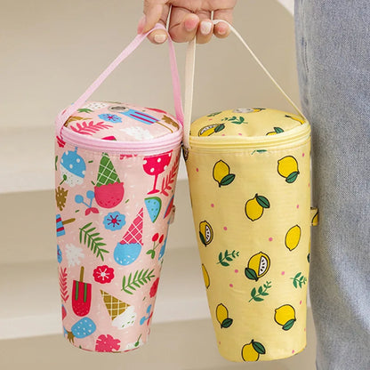 Bottle Thermal Bag 200ml 12 Designs Cartoon – front view