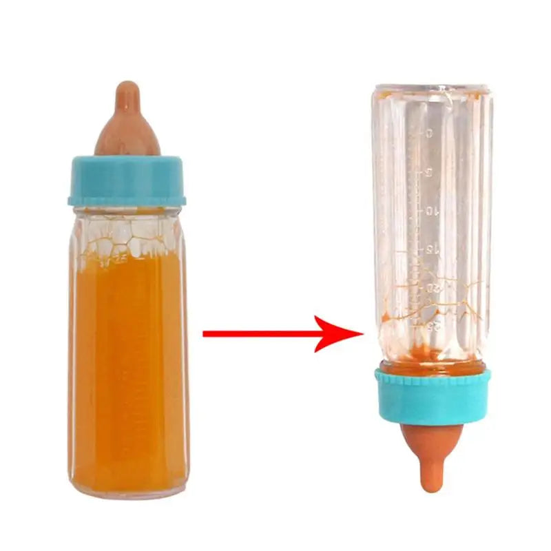 Magic Disappearing Milk Bottle Doll Toy 2 Colors – front view