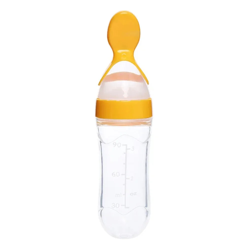 90ML Feeding Bottle Spoon Training Feeder BPA-Free – front view