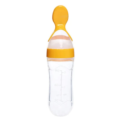 90ML Feeding Bottle Spoon Training Feeder BPA-Free – front view