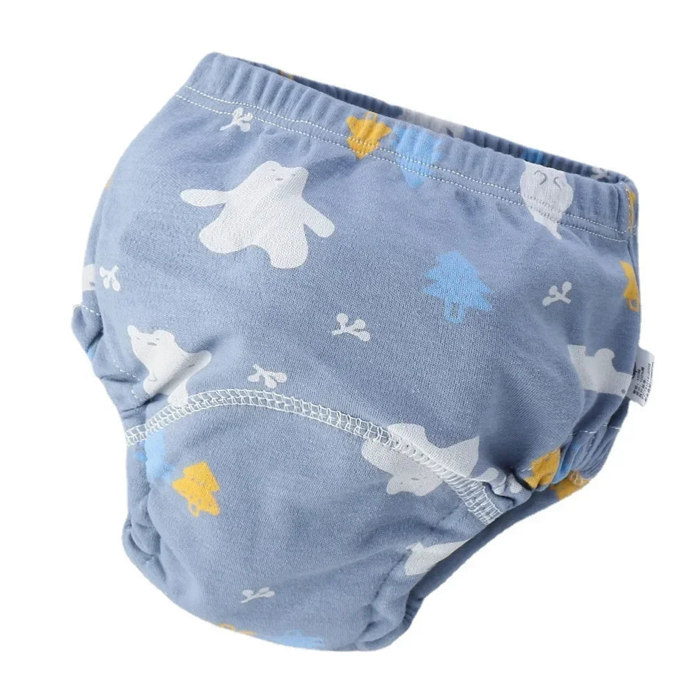 kids training pants washable reusable soft