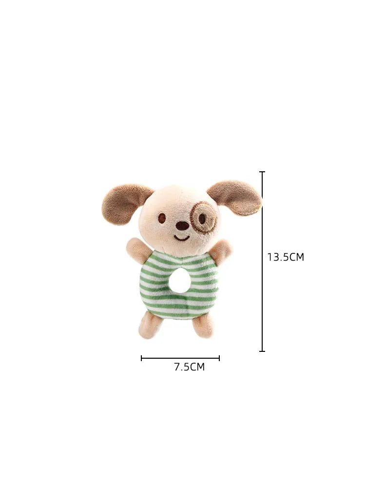 Rattle Hand Ring Toy 4 Colors 0-24M – built-in rattle