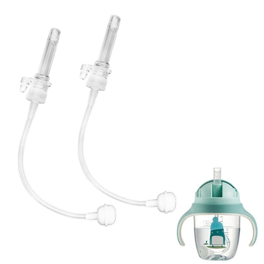 Silicone Replacement Straw for Kids Sippy Bottle – straw head