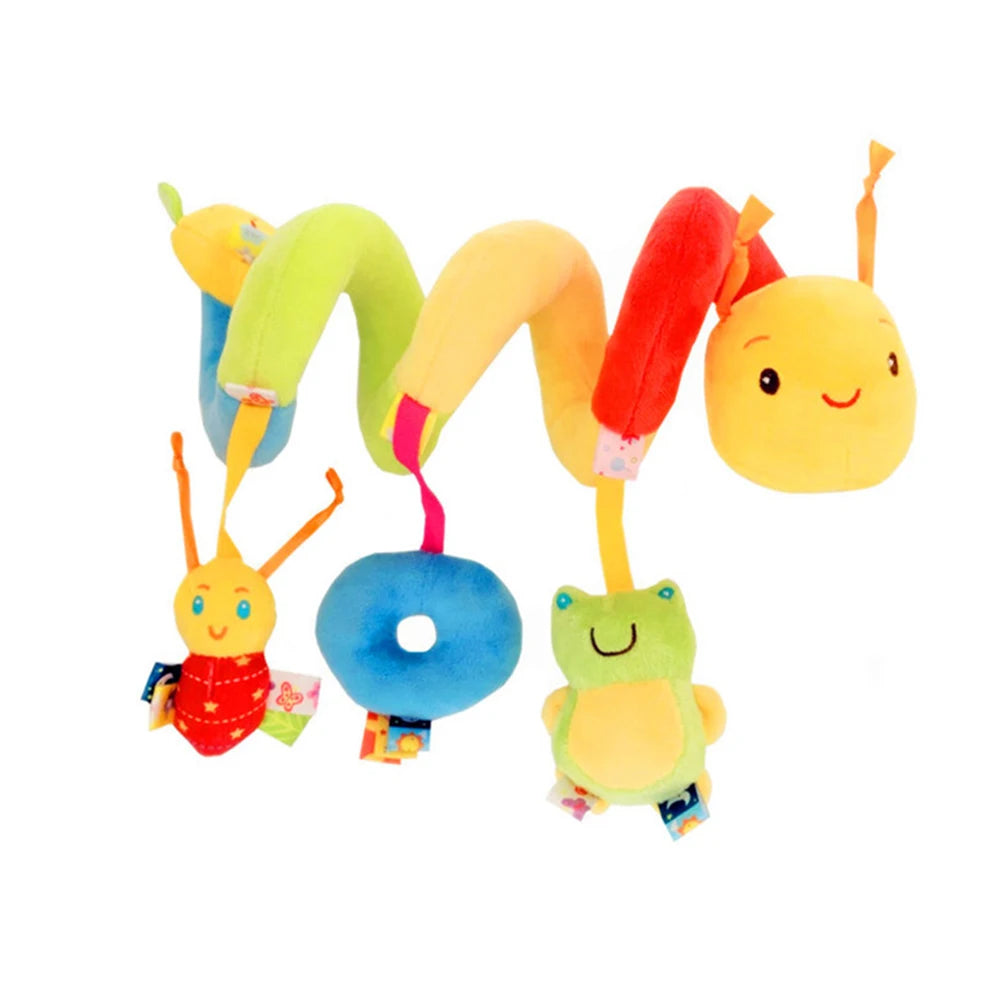 Colorful Label Crib Hanging Comfort Toy 0-24M Kids