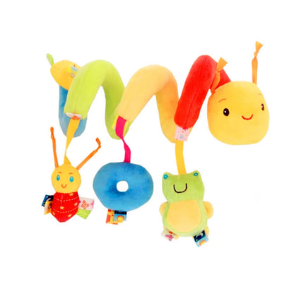 Colorful Label Crib Hanging Comfort Toy 0-24M Kids