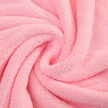 Bath Towel Swaddle 80x80cm 4 Colors – front view