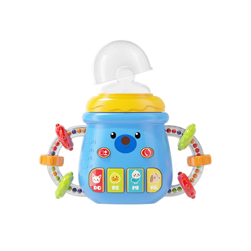 Musical Pacifier Rattle Light Soothing Toy – front view