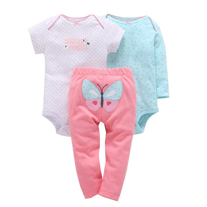 Baby Boy bodysuits Clothes Short Sleeved Bodysuits