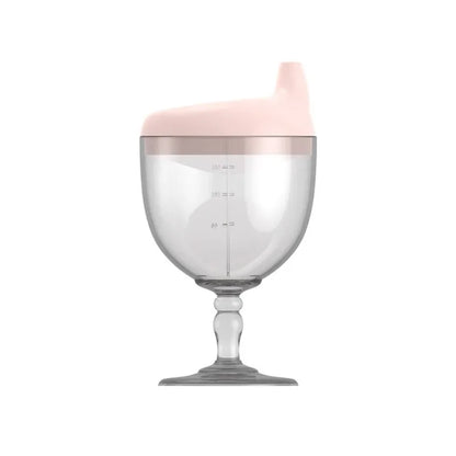 150ml Learning Drinking Bottle Wine Glass Shape Duckbill Cup – front view