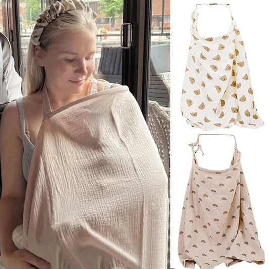 nursing cover cotton breathable
