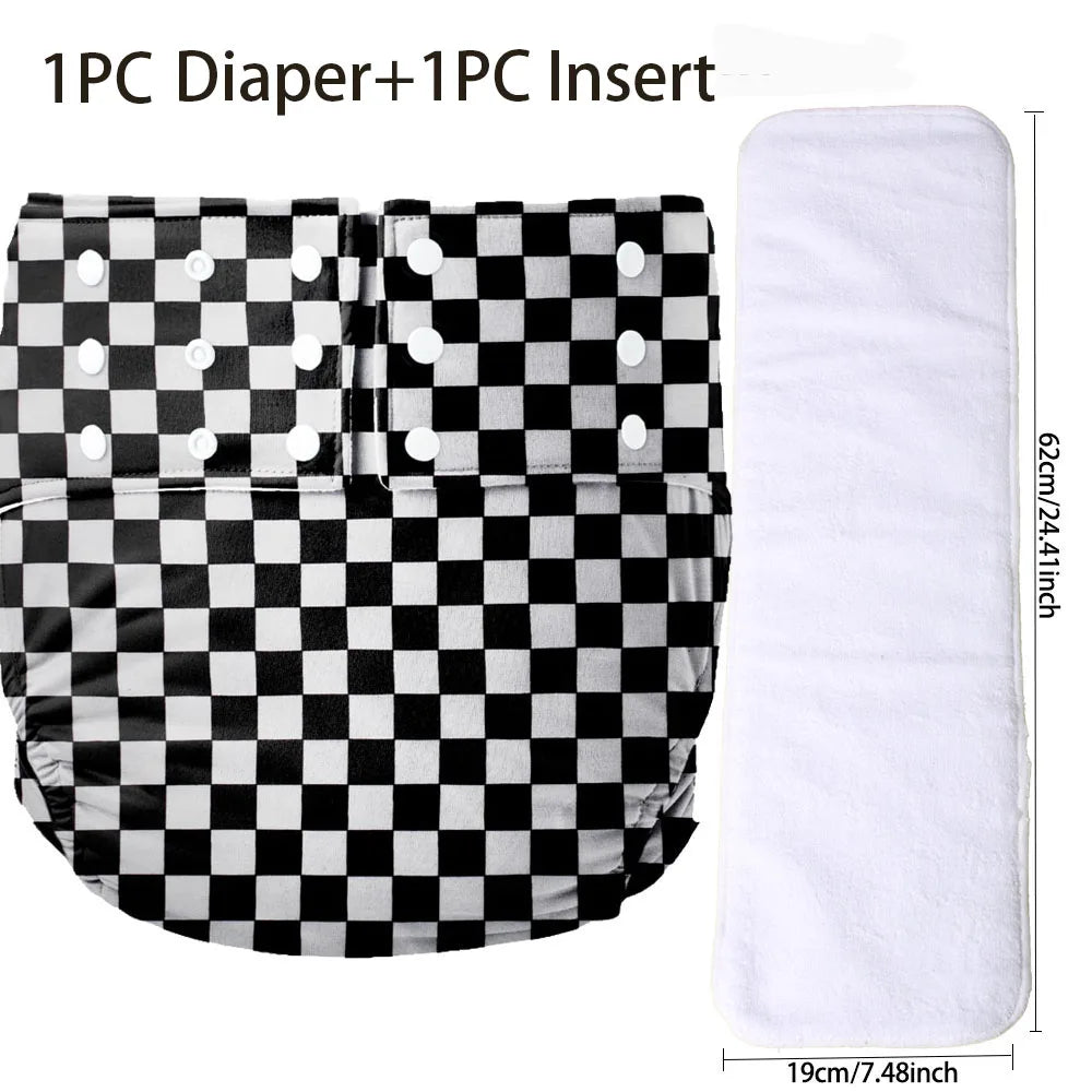 BIAI Adult Reusable Cloth Diaper Pants