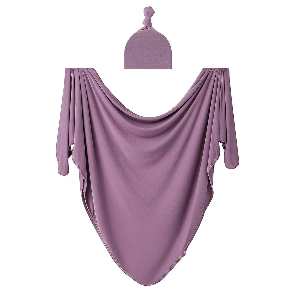 Swaddle Set with Matching Hat Anti-Tremor 0-24M