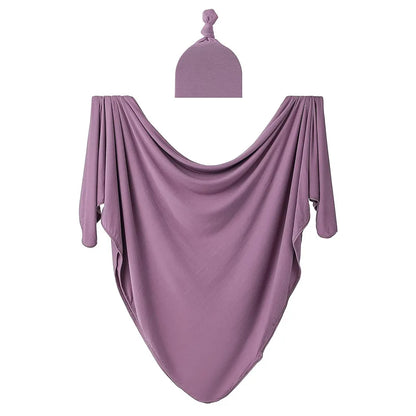 Swaddle Set with Matching Hat Anti-Tremor 0-24M