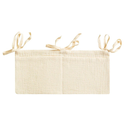 Crib Organizer Hanging Storage Bag 2 Pockets