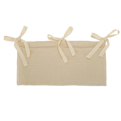 Crib Organizer Hanging Storage Bag 2 Pockets