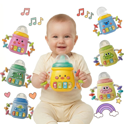 Musical Pacifier Rattle Light Soothing Toy – front view