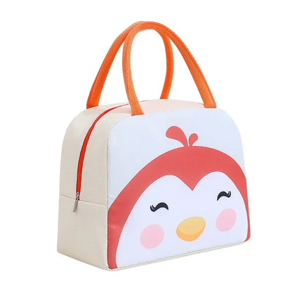 Cartoon Animal Bottle Insulation Bag 12L Waterproof 5 Designs – front view