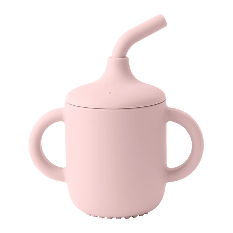 Silicone Sippy Cup 180ml BPA-Free Leakproof Kids