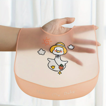 Waterproof Silicone Bib Animal Print 1-3Y