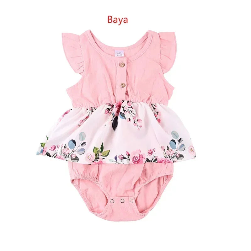Mother Daughter Floral Matching Dress Set